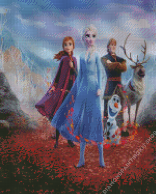 Princess Disney Frozen Diamond Painting