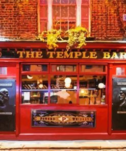 Pub Temple Bar Dublin Diamond Painting