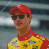 Race Car Driver Joey Logano Diamond Painting