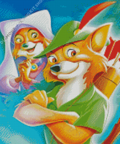 Robin Hood And Lady Marian Diamond Painting