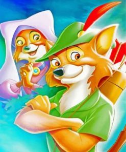 Robin Hood And Lady Marian Diamond Painting