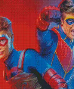 Henry Danger Heroes Diamond Painting