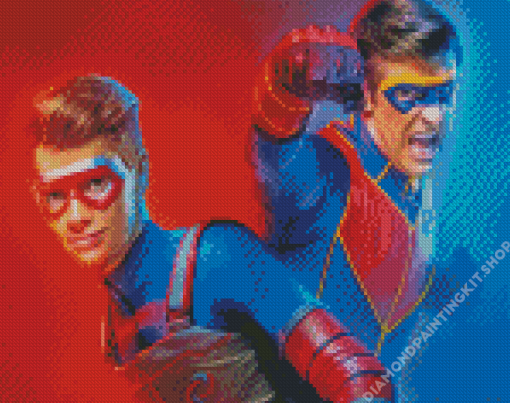 Henry Danger Heroes Diamond Painting