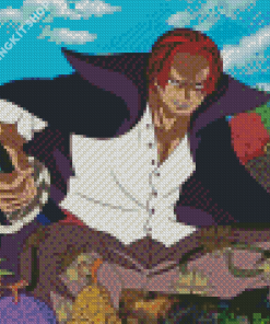 Shanks One Piece Anime Diamond Painting