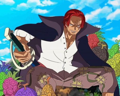 Shanks One Piece Anime Diamond Painting