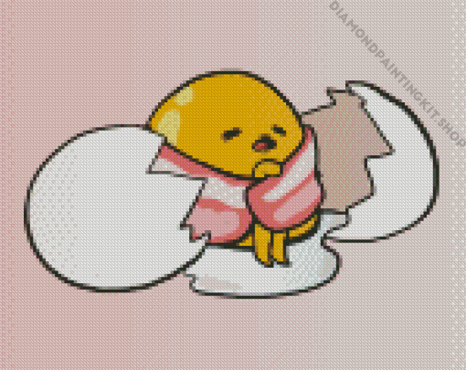 Sick Gudetama Diamond Painting