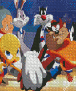 Space Jam Cartoon Diamond Painting