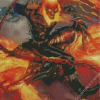 Ghost Rider Marvel Art Diamond Painting