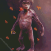 Strong Baby Gorilla Diamond Painting