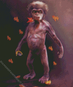 Strong Baby Gorilla Diamond Painting