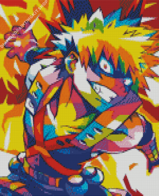 Katsuki Bakugou My Hero Academia Diamond Painting