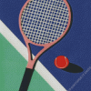 Tennis Ball And Racket Diamond Painting