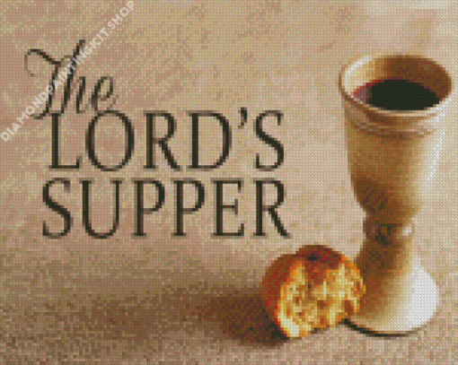 The Lords Supper Poster Diamond Painting