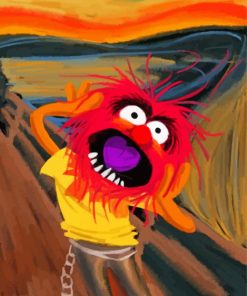 The Muppets Animal Scream Art Diamond Painting