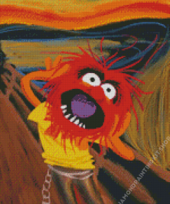 The Muppets Animal Scream Art Diamond Painting