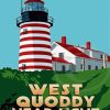 West Quoddy Head Lighthouse Poster Diamond Painting