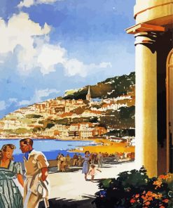 Weston Super Mare Poster Art Diamond Painting