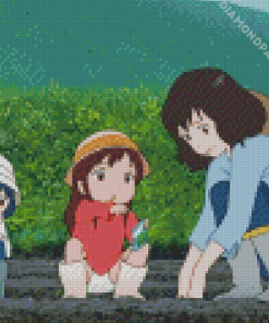 Wolf Children Diamond Painting