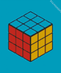 Rubiks Cube Diamond Painting