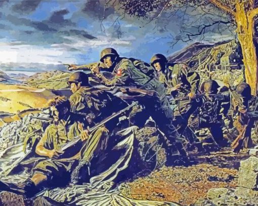 82nd Military Artwork Diamond Painting