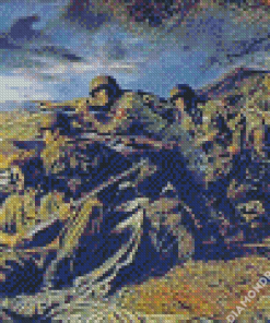 82nd Military Artwork Diamond Painting