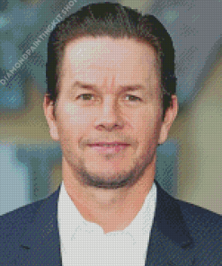 Actor Mark Wahlberg Diamond Painting