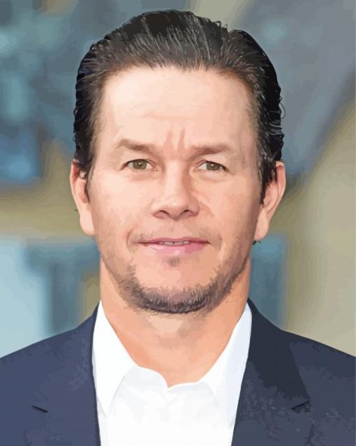 Actor Mark Wahlberg Diamond Painting