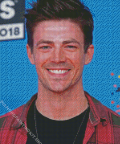 Actor Grant Gustin Diamond Painting