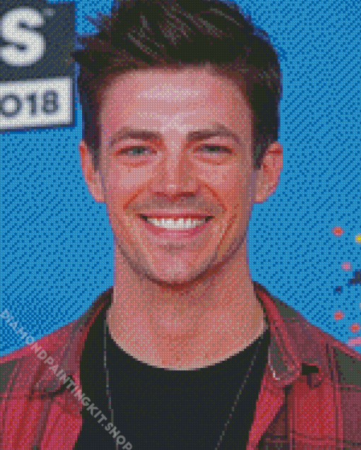 Actor Grant Gustin Diamond Painting