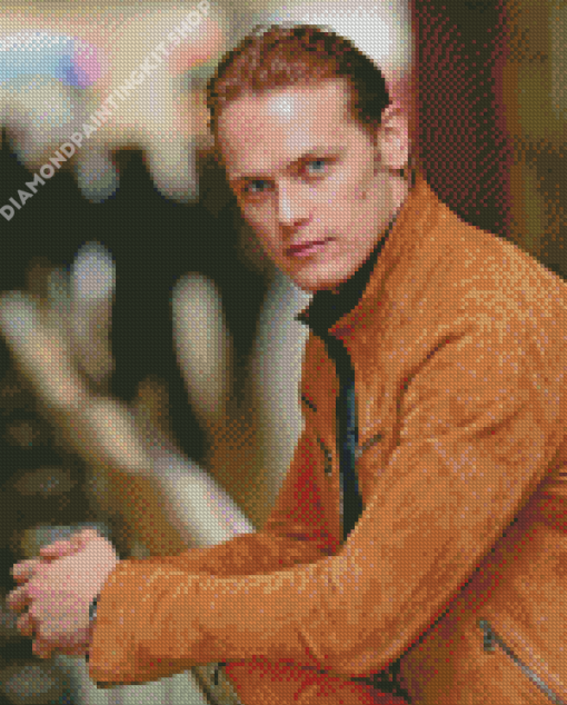 Actor Sam Heughan Diamond Painting