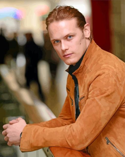 Actor Sam Heughan Diamond Painting