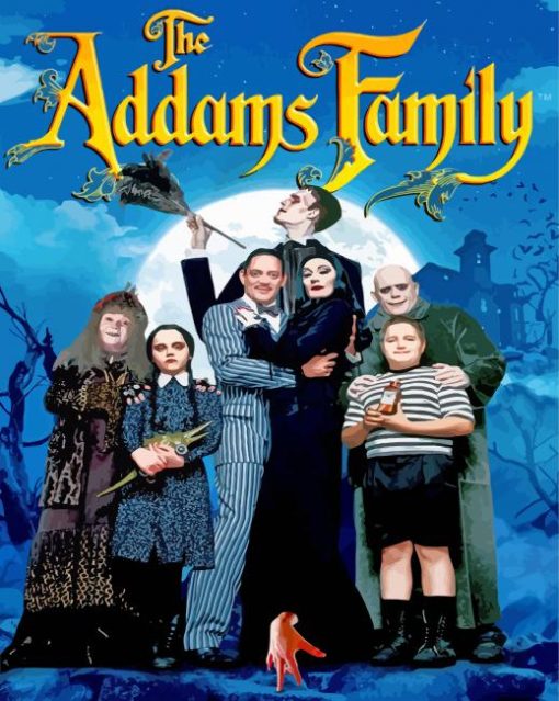 Addams Family Movie Diamond Painting