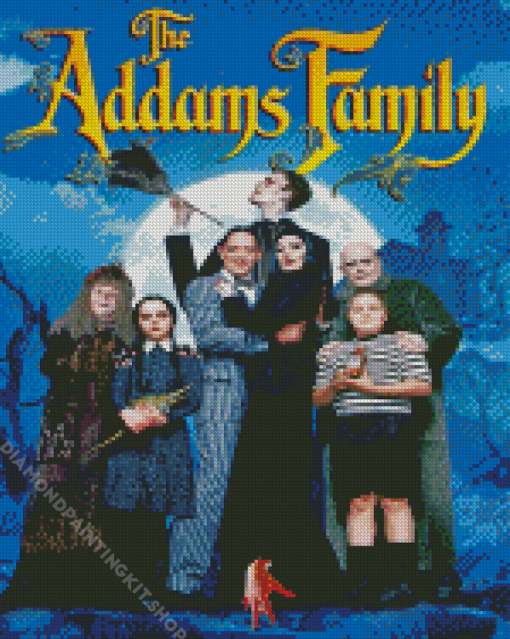 Addams Family Movie Diamond Painting