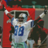 American Football Player Michael Irvin Diamond Painting