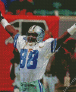 American Football Player Michael Irvin Diamond Painting