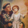 Anthony Of Padua Art Diamond Painting