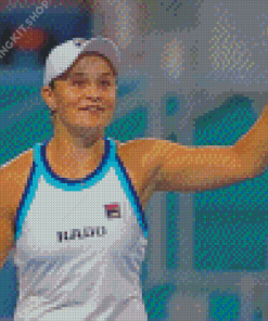 Ashleigh Barty Diamond Painting