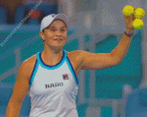 Ashleigh Barty Diamond Painting