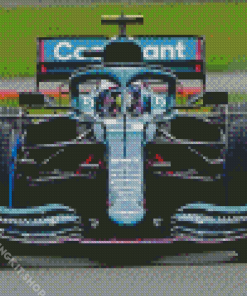 Aston Martin F1 On Road Diamond Painting