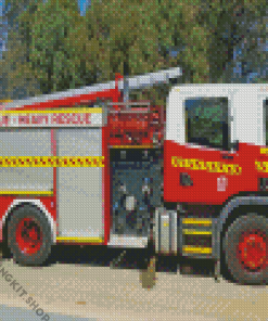 Australian Fire Trucks Diamond Painting