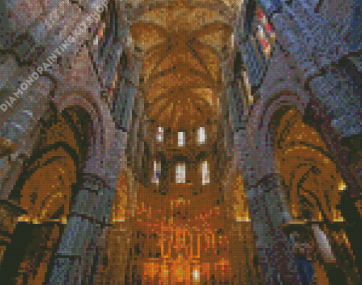 Avila Cathedral Spain Diamond Painting