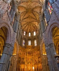 Avila Cathedral Spain Diamond Painting