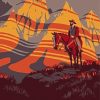 Badlands Poster Diamond Painting