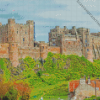 Bamburgh Village Diamond Painting