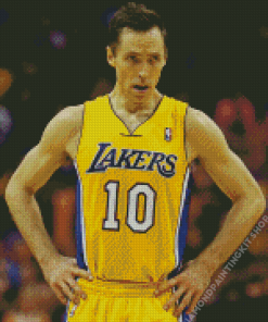 Basketball Player Steve Nash Diamond Painting