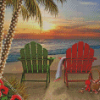 Beach Chairs Diamond Painting