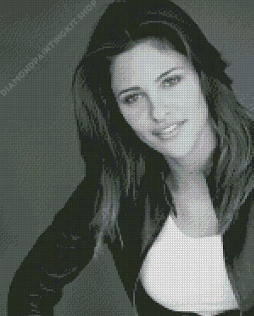 Black And White Jill Wagner Diamond Painting