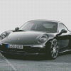 Black Porsche Diamond Painting