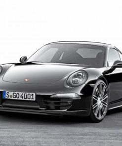 Black Porsche Diamond Painting