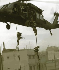 Black Hawk Down Poster Diamond Painting